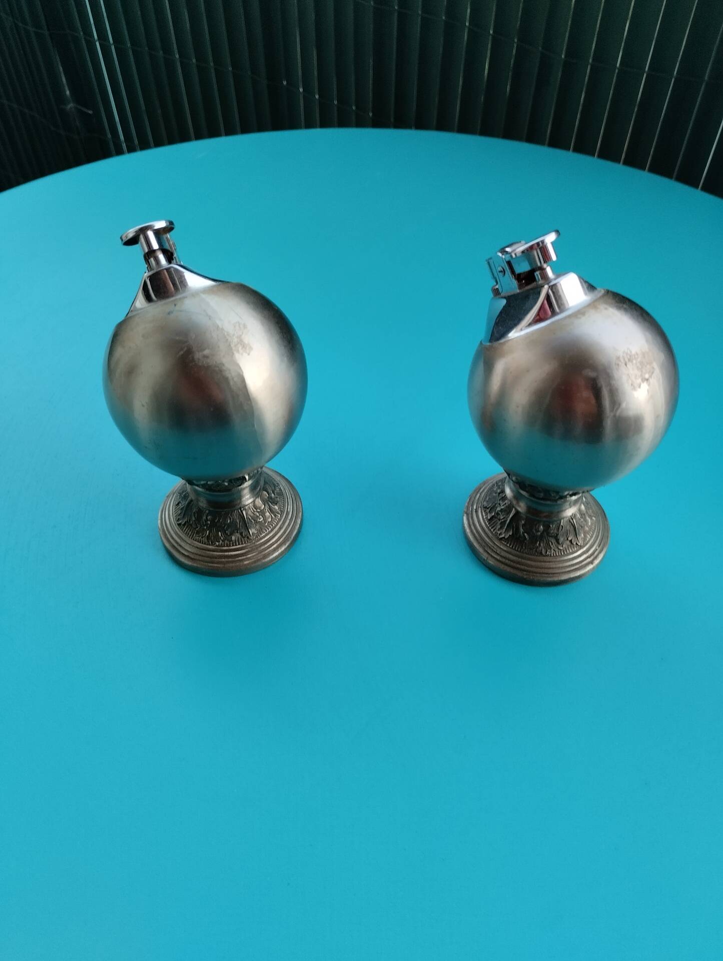 Pair of table lighters