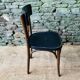 Set of four vintage bentwood bistro chairs.