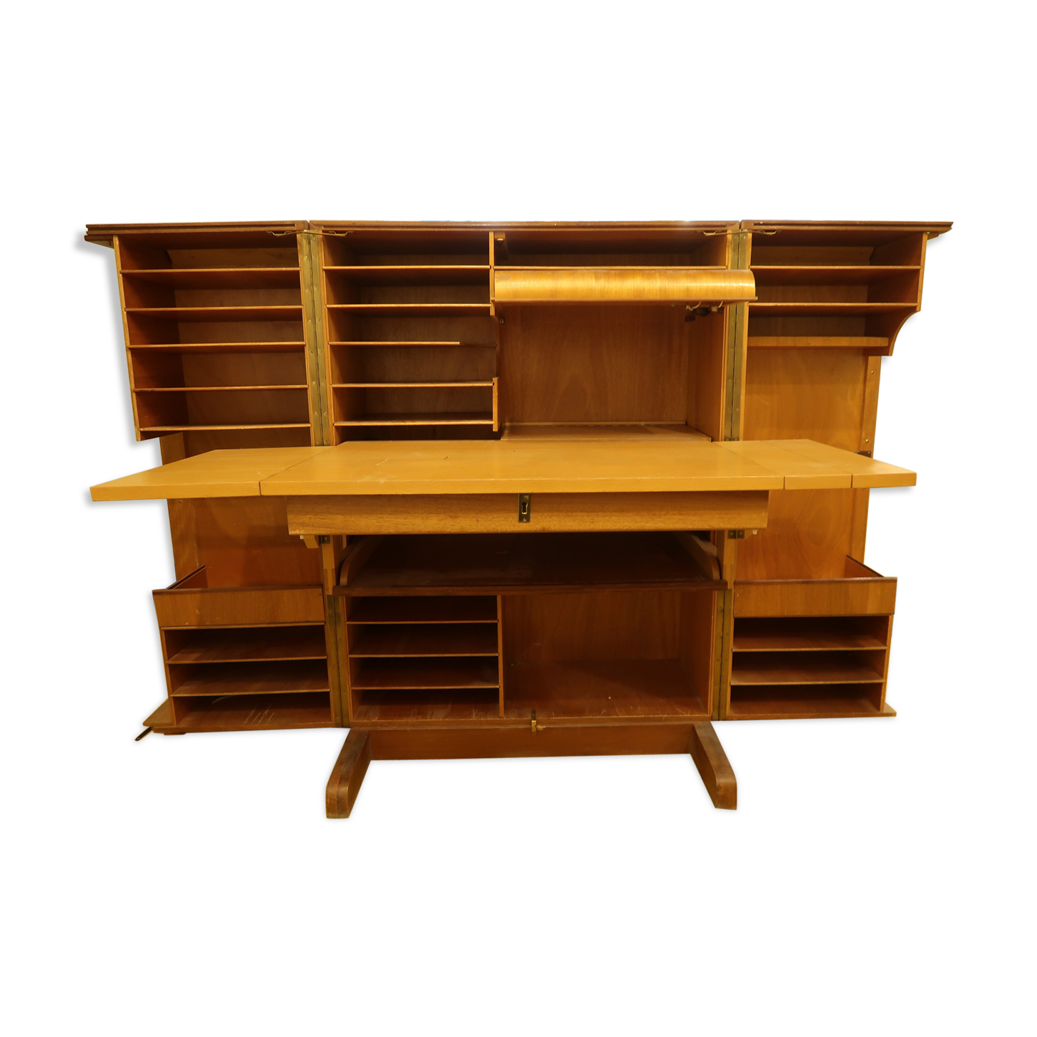 Office trunk Magic Box wood veneer design