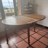 Half moon console-side table