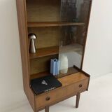 vintage glass library