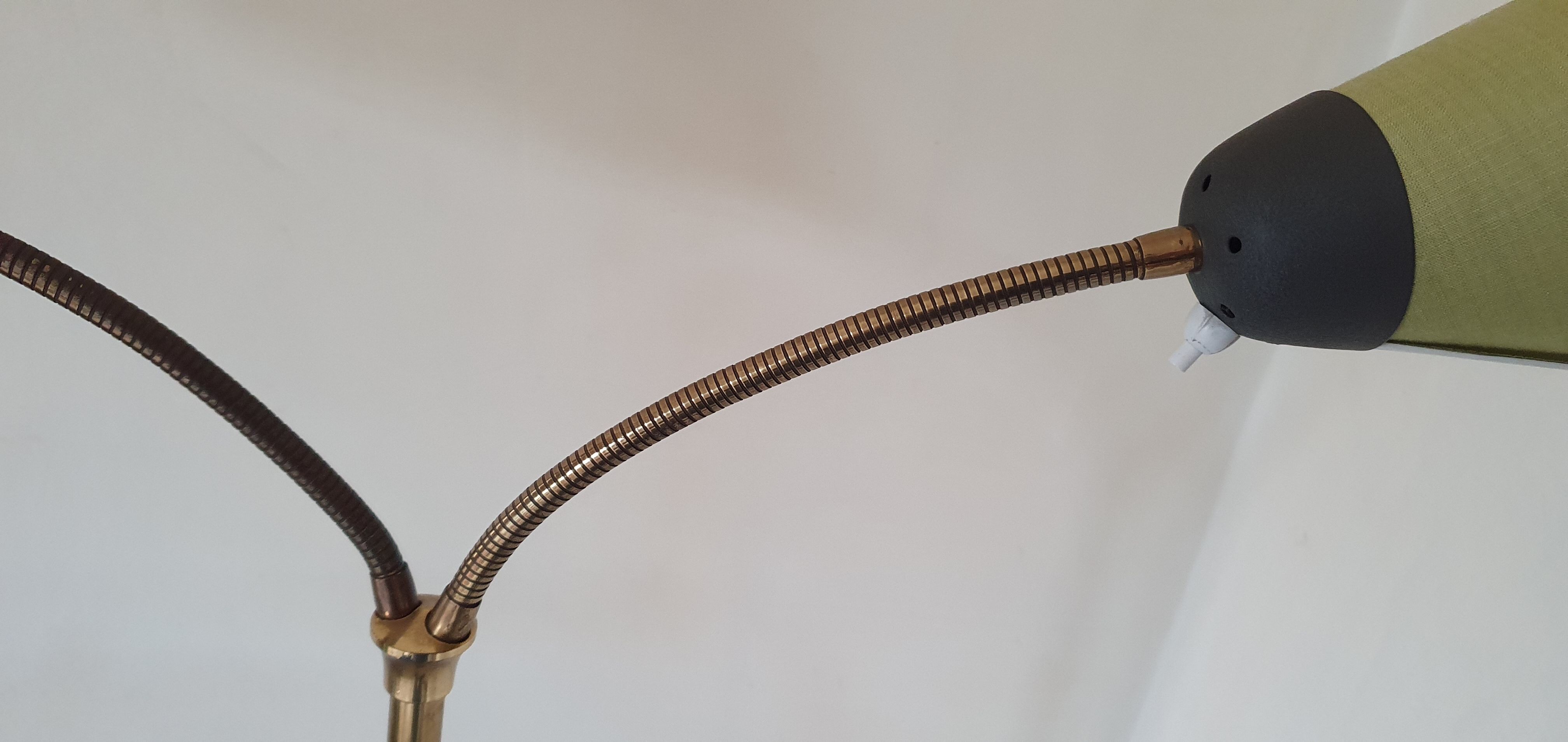 Adjustable floor lamp from the 1950s to 1960s