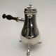 Tripod chocolate jug in silver from the 18th century Farmers General 378 grams