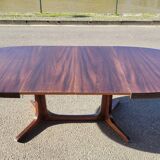 Vintage Baumann Scandinavian oval table - 1960s