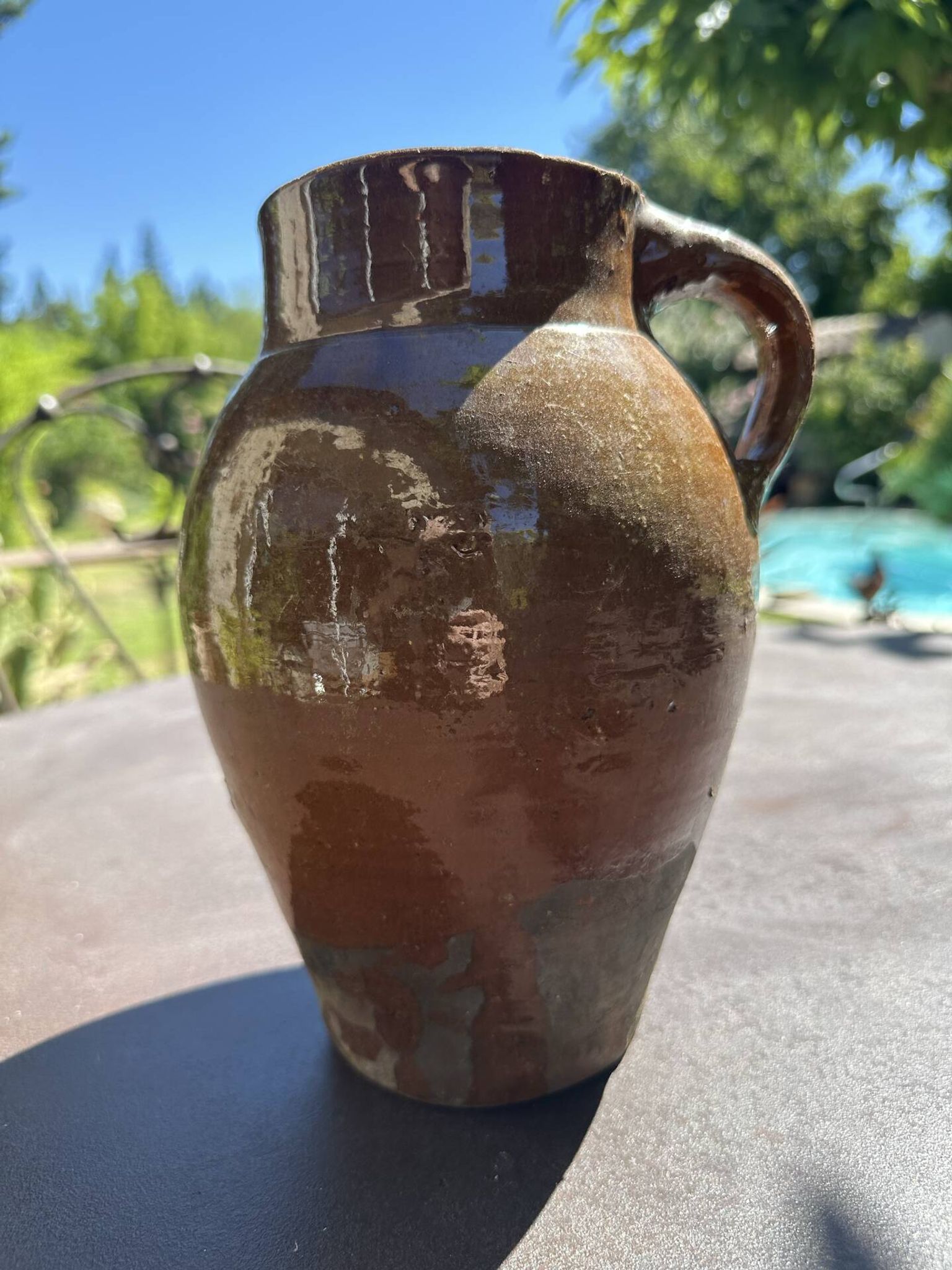 Pichet poterie en terre cuite