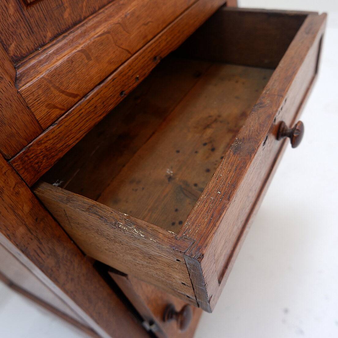 Vintage Wooden Side Cabinet - 1950s