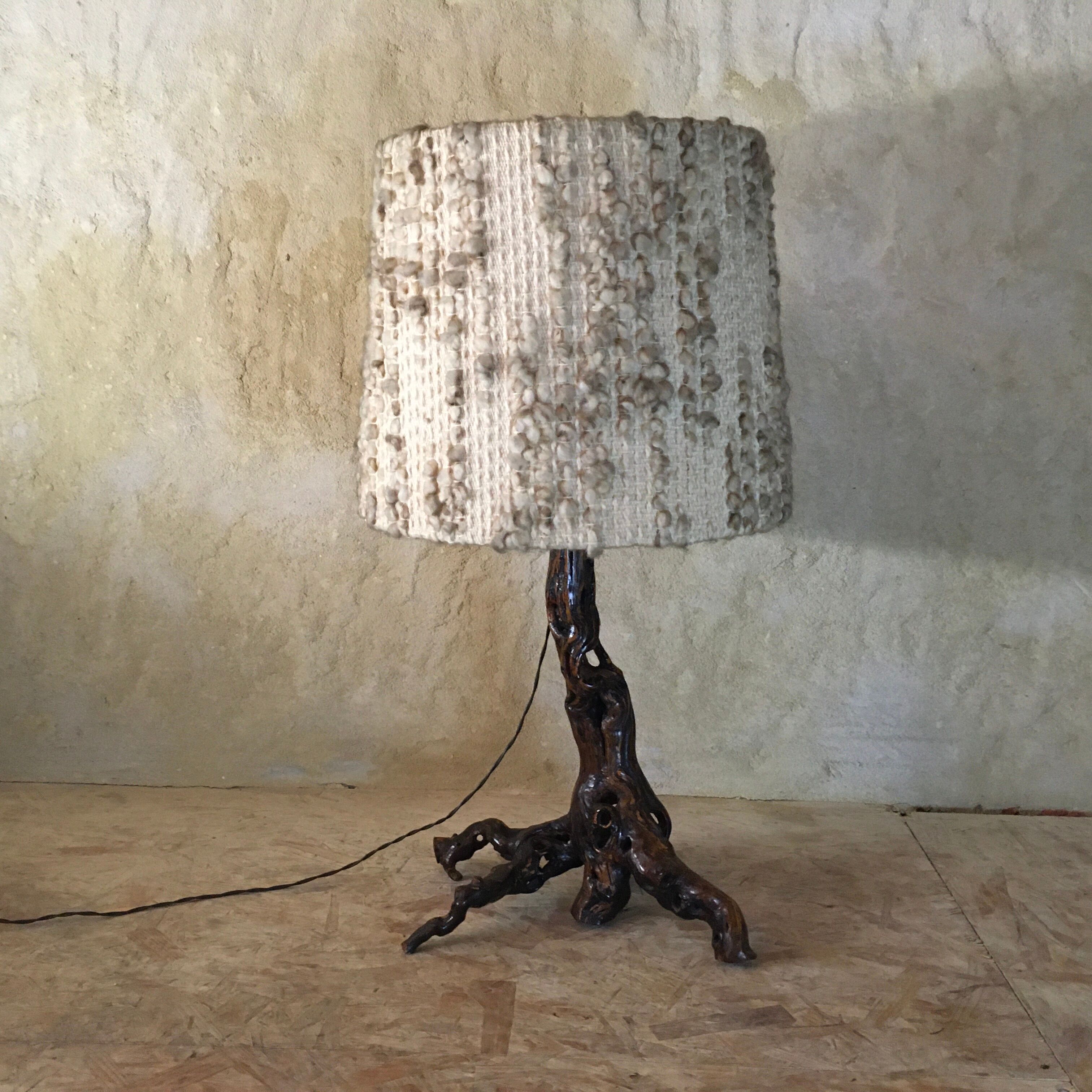 Vintage vine vine lamp