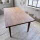 Farm table pitch pine 2 x 1 m from the 1950s