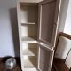 White 2-door bonnet cabinet