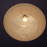 Glass ceiling lamp from Peill & Putzler, Germany, 1960s.