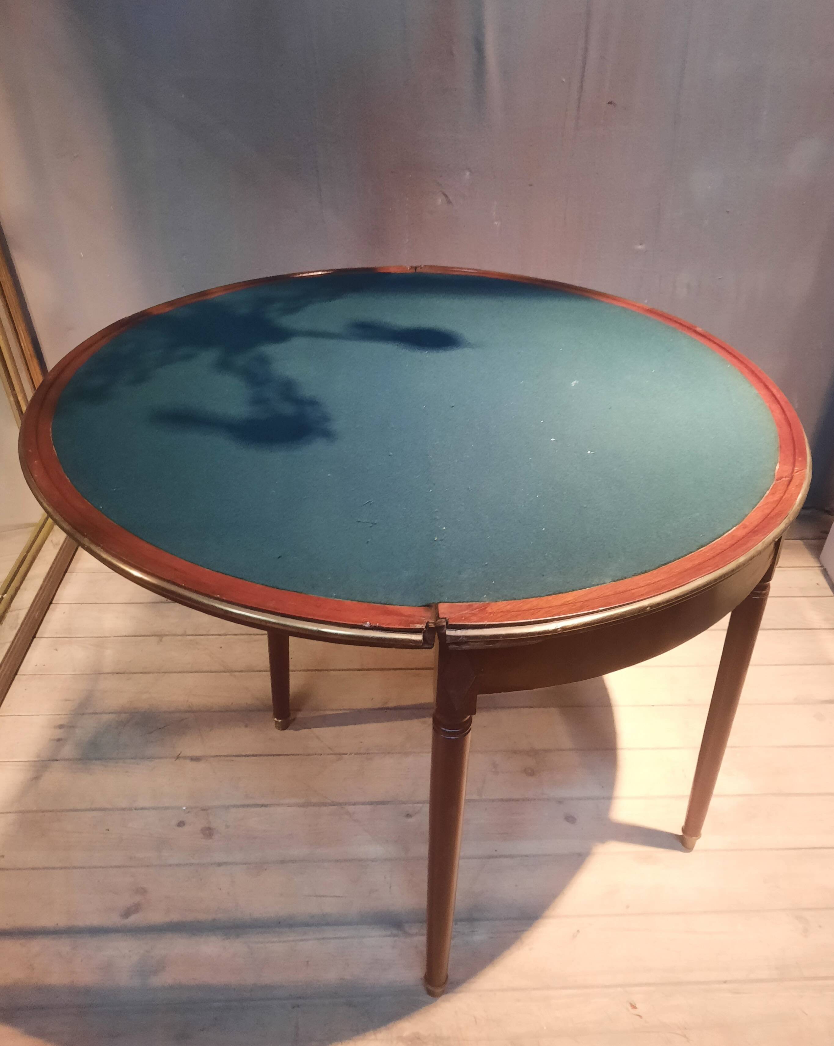 Eighteenth-century "half-moon" table