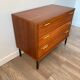 Vintage chest of drawers golden handles