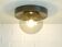 Vintage sconce flush mount mid-century ceiling light space age style 1980's