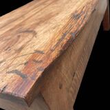 Table basse rustique 2 tiroirs