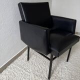 Black armchair, 50s design