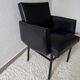 Black armchair, 50s design