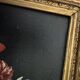 Oil on canvas still life with flowers in a vase early 20th century