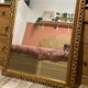 Exceptional antique large mirror in Louis XV style – Openwork gilded frame