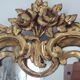 Miroir bois doré style Louis XV - 55x42cm