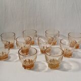 Set of 10 shot glasses - rosaline