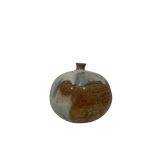 Vase boule en grès