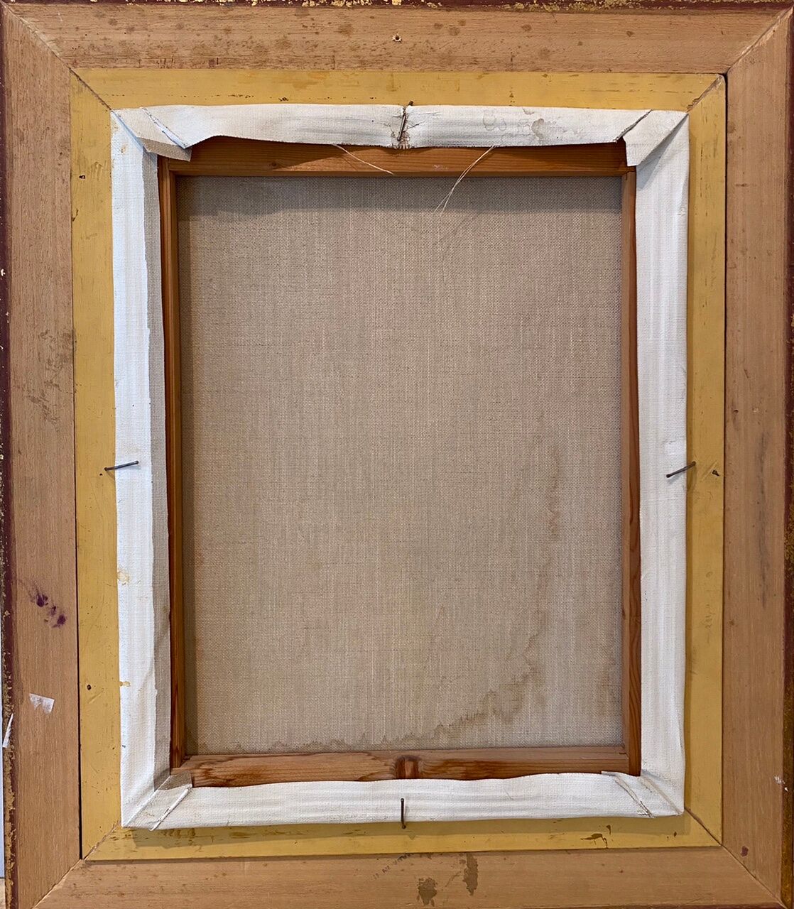 Portrait of the boy in the straw hat 70s/80s, signed