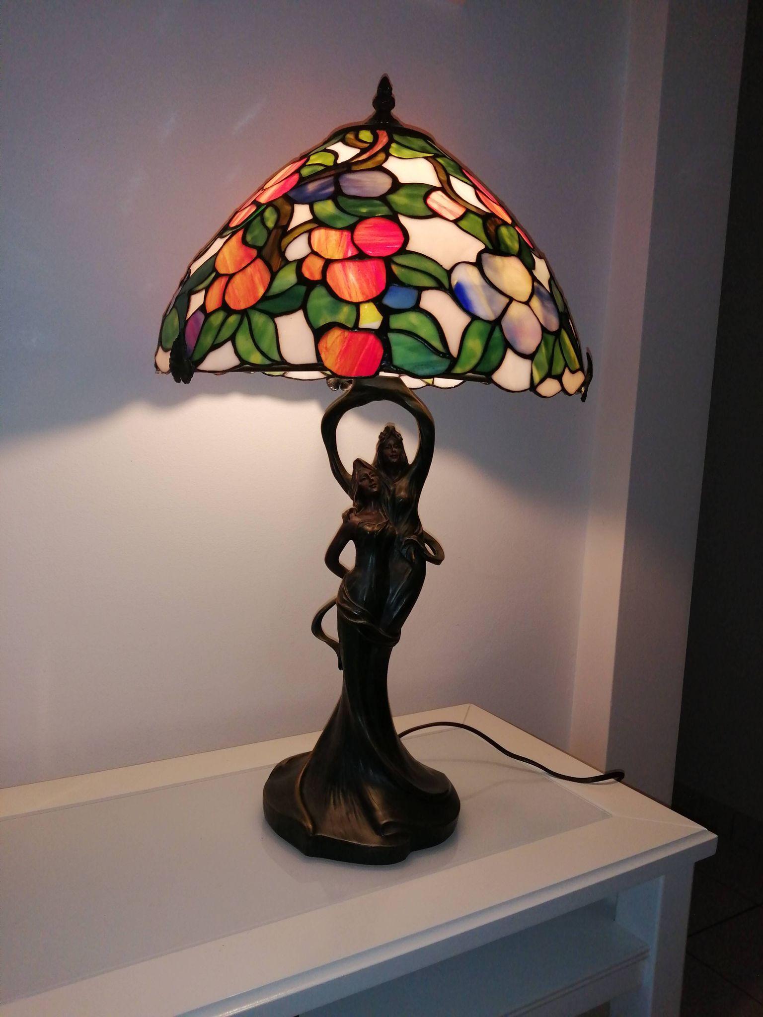 Lampe en Pâte de Verre