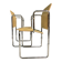Une paire de chaises Hopmi de Gerrit Thomas Rietveld