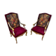 Fauteuils style Louis XV