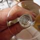 4 St Louis crystal champagne glasses, Massenet model - signed
