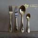 Ménagère Bestecke Solingen 70 pieces gold plated 24 carat for 12 people