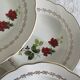 6 assiettes creuses faïence ancienne manufacture française de Sarreguemines