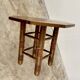 Breton octagonal oak table from the 20s and 30s