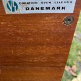 Vintage 1960s Scandinavian teak sideboard by Sven Ellekaer