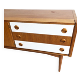 Vintage Scandinavian teak row, 1970