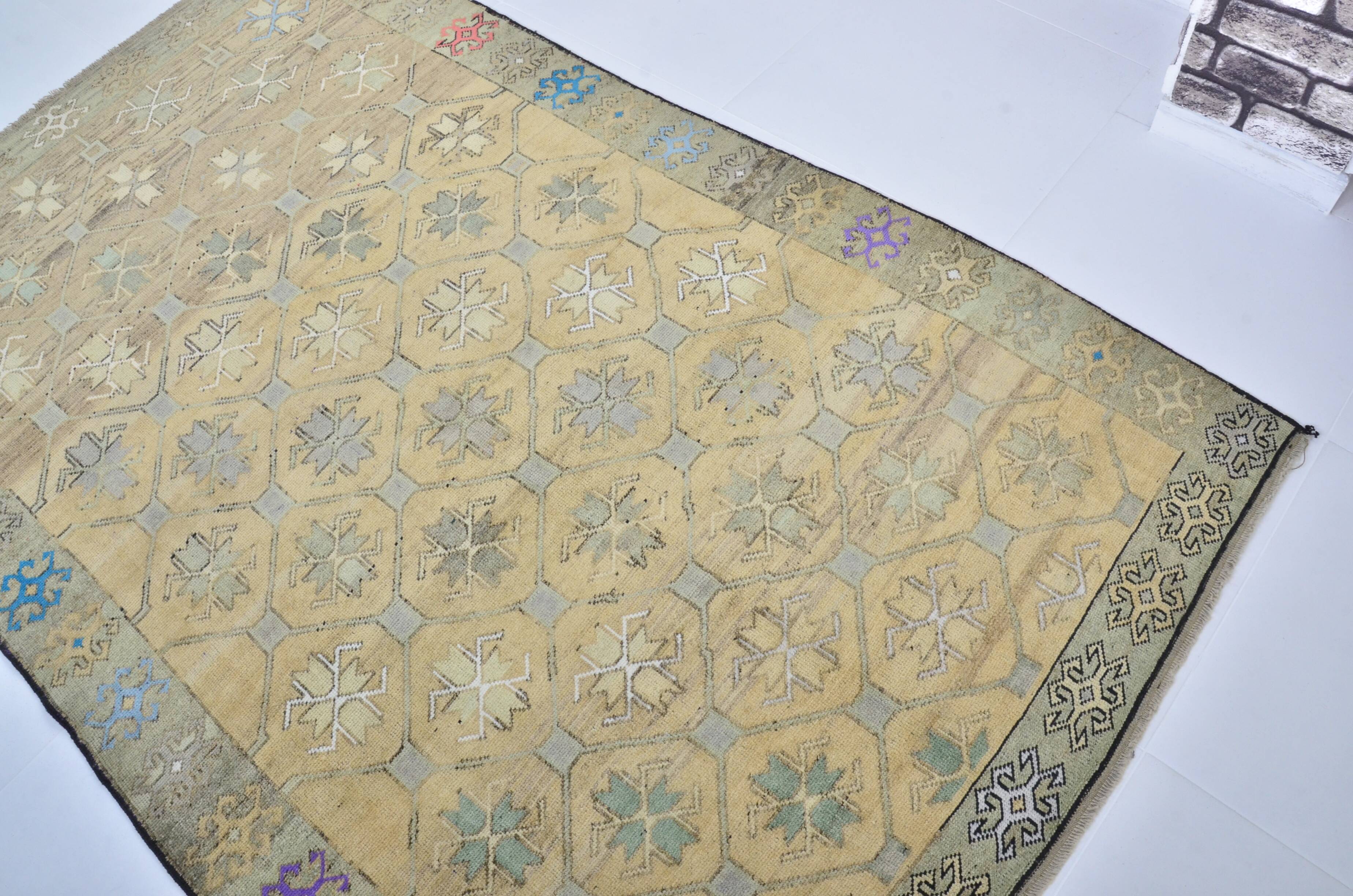 Oushak Turkish Vintage Rug sku 3297