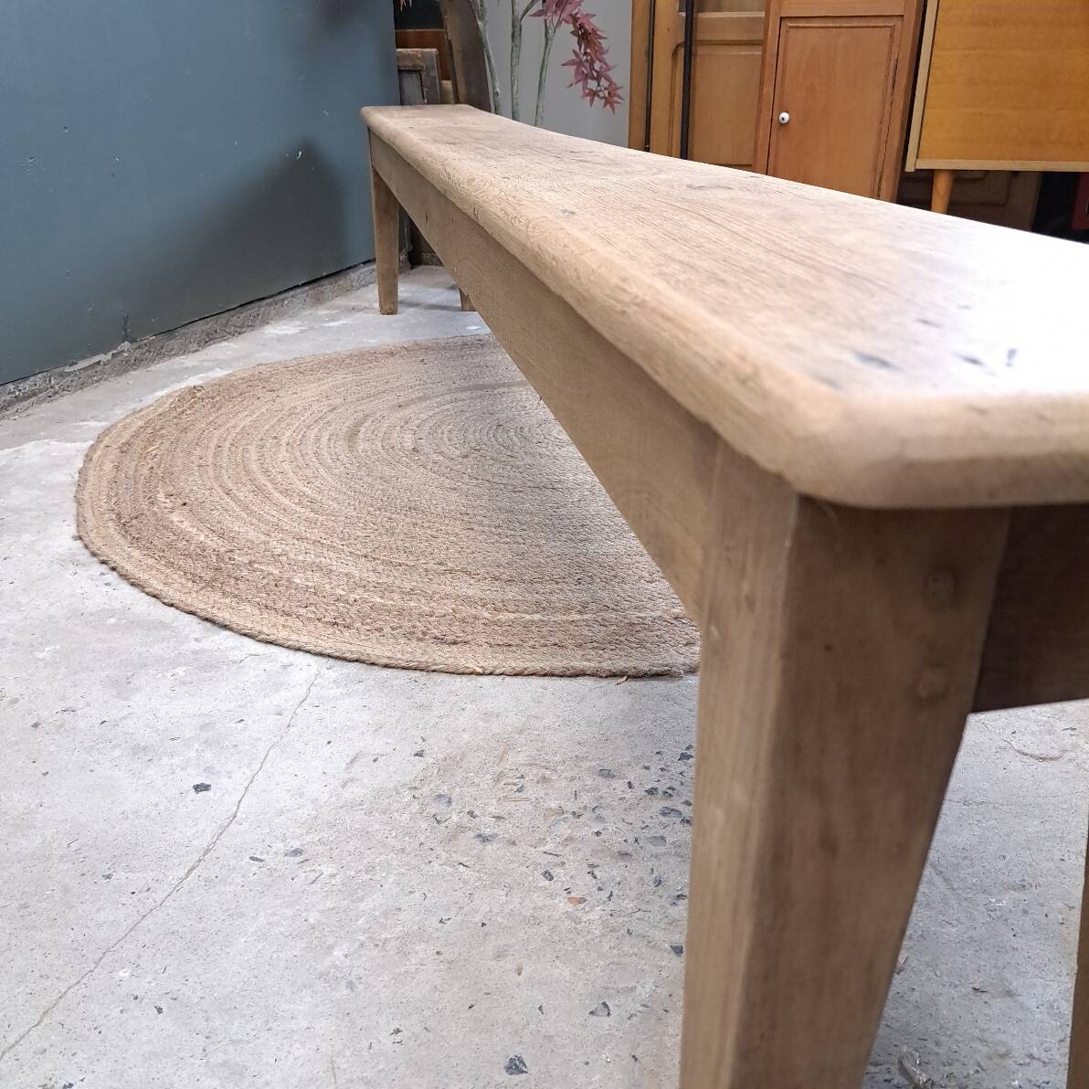 Oak bench