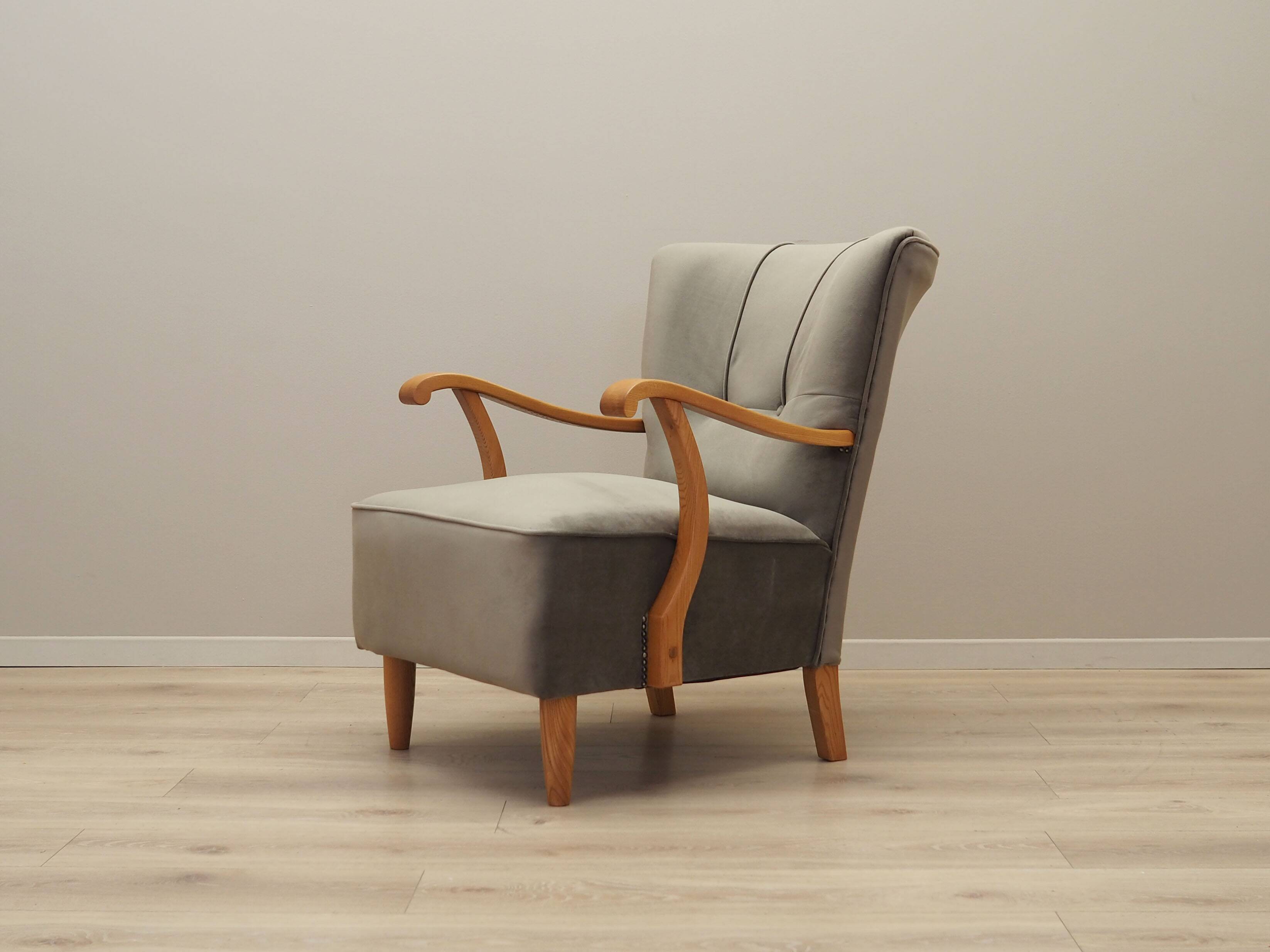 Beech armchair, Danish design, 1960s, production: Denmark