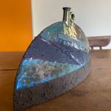 Vase en Raku artisanal