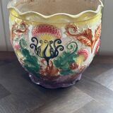 Earthenware cache-pot from the early 20th century.