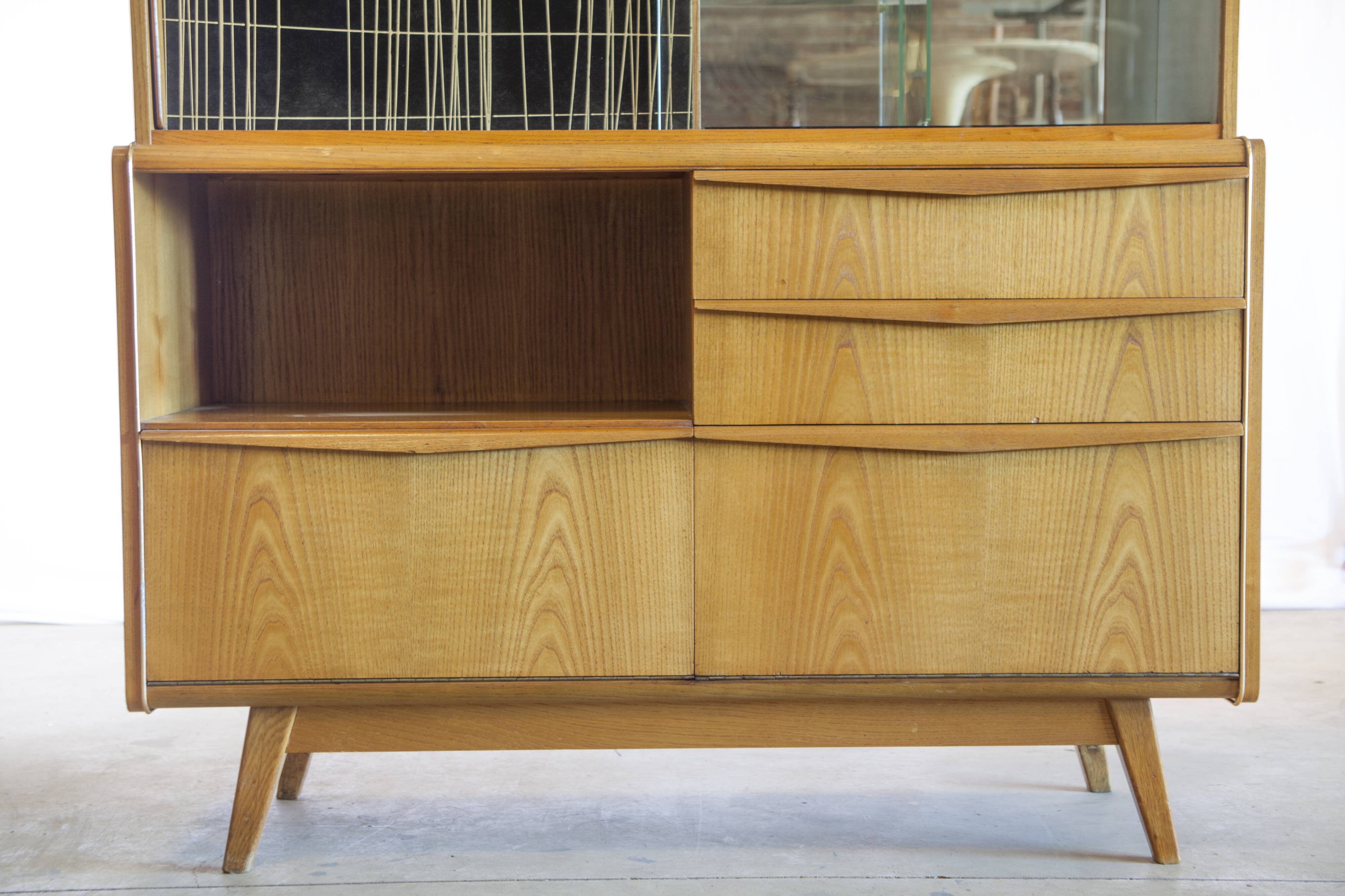 Buffet U 372 / 386 by Bohumil Landsman and Hubert Nepozitek For Jitona Sobeslav