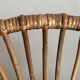 Basket rattan armchair