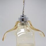 Suspension en verre or
