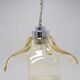 Suspension en verre or