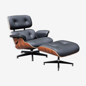 Fauteuil Lounge Chair de Charles & Ray Eames édition 2018 Herman Miller