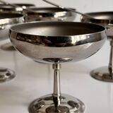 Stainless steel ice cream bowls Letang & Rémy