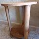 Round side table