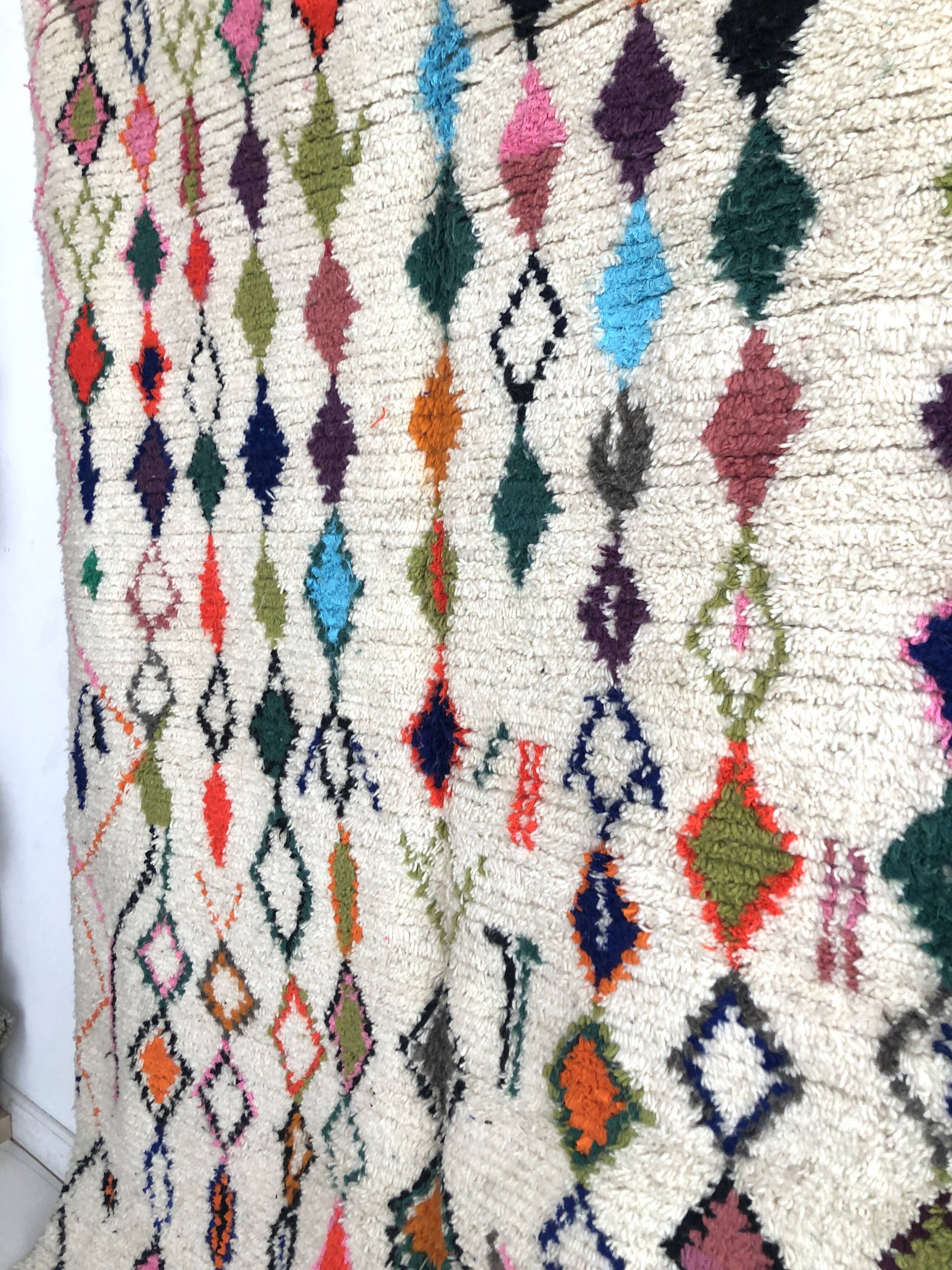 Moroccan berber carpet azilal 286x203cm