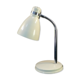 Vintage articulated desk lamp in beige metal years 70