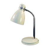 Vintage articulated desk lamp in beige metal years 70